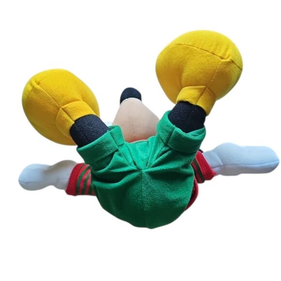 NWT Vintage Disney Holiday Mickey Mouse Plush 18" Santa Hat Christmas Toy Gift - Picture 5 of 9